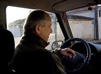 Vasilis, one of the drivers