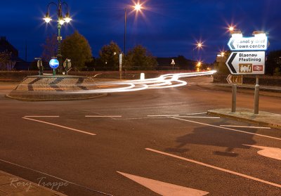 The Cwm roundabout