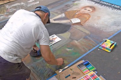 SAN RAFAEL 2009 STREET PAINTING