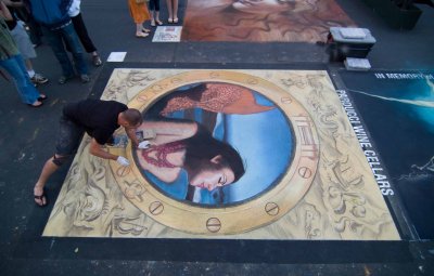 SAN RAFAEL 2009 STREET PAINTING