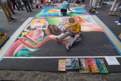 SAN RAFAEL 2009 STREET PAINTING
