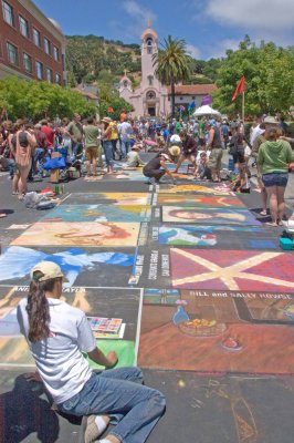 SAN RAFAEL 2009 STREET PAINTING