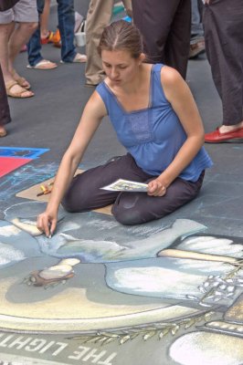 SAN RAFAEL 2009 STREET PAINTING