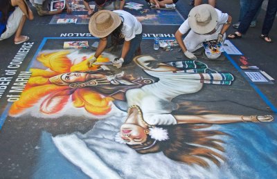 SAN RAFAEL 2009 STREET PAINTING