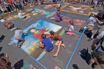 SAN RAFAEL 2009 STREET PAINTING