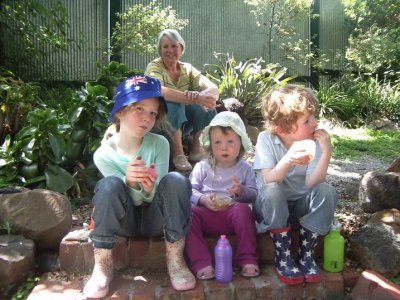 A break from the gardening