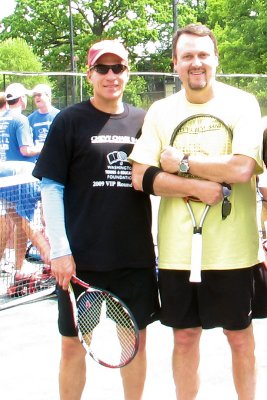 Tennis Great Richie Reneberg and Mike