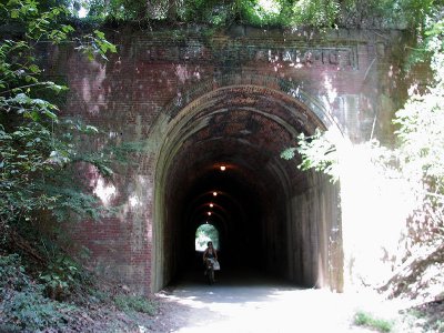 1910 Delcarlia Tunnel B&O Railroad Trail