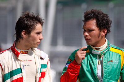 Italy's and S. Africa's drivers in discussion