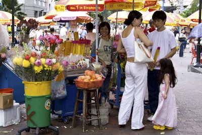 At the florist