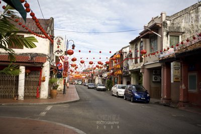 Streets of old Malacca