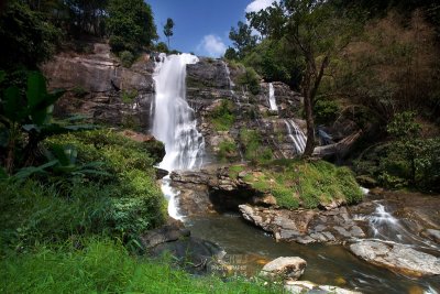 Wachirathan waterfalls, Doi Inthanon National Park N18.5412 E98.5995