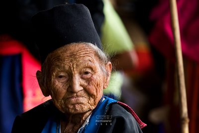 Elderly lady at the Hmong Market, Doi Inthanon National Park