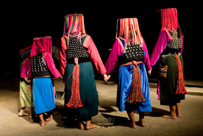Lisu hill tribe dance