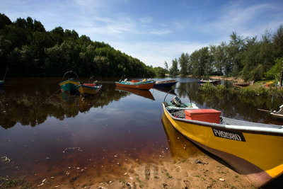 Fishing village near Kuantan Port