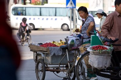 Local fruits sellers