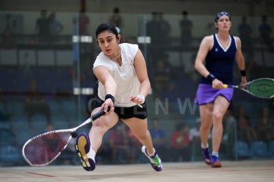 Nour El Sherbini vs Gaby Huber