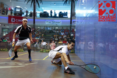 Men's semi-final: Borjan Golan vs Tarek Momen