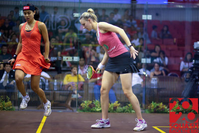 Women's semi-final: Laura Massaro vs Nicol David