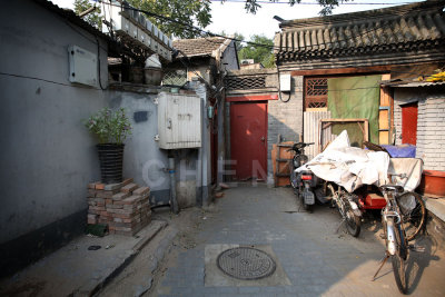 Entrance to a hutong home