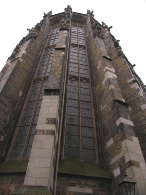 Aachener Dom, windows (27 m height)
