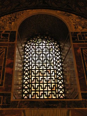 Aachener Dom, window and color glass