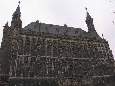 Town Hall  (Rathaus) of  Aachen