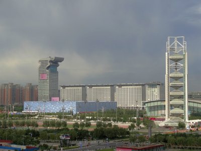 2008 Olympic Game Water Cube, Seven Star Hotel, News Center Tower (Ling-Long-Ta)