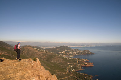 Cannes from Esterel