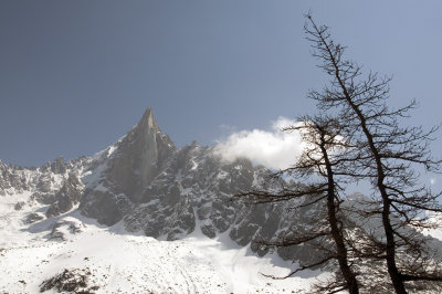 The remains of the Dru from Montenvers