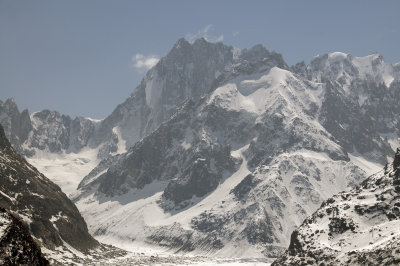 Grand Jorasses from Montenvers