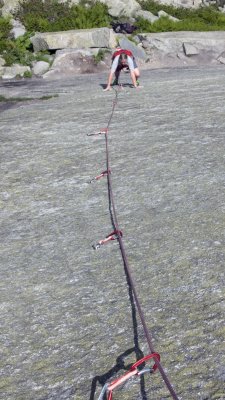  Azalee Beach slab climbing