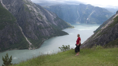 Eidfjord from saetre