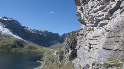 Melchsee Frutt climbing