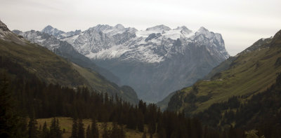 Oberland peaks from Engstalp