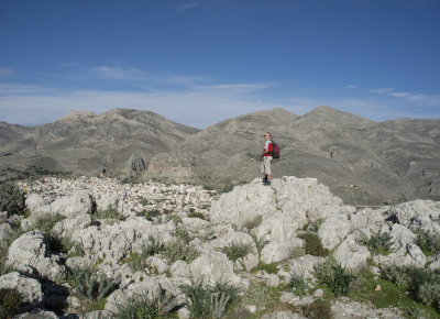 A walk above Hora, January 3rd