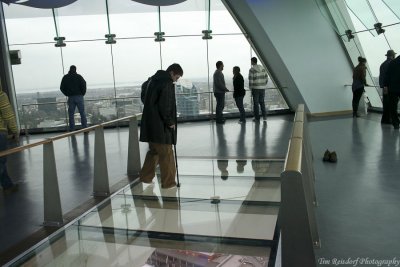 Glass Floor View