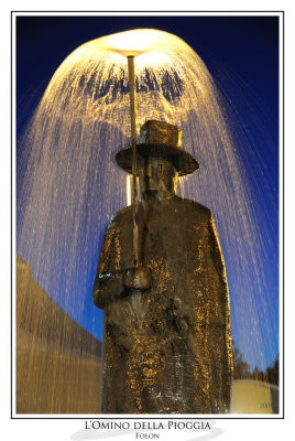 Rain Man Fountain - Folon