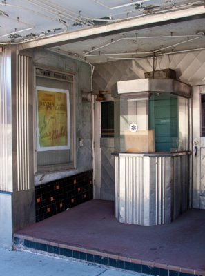 Stearns Theater  Ticket Booth, US 191 Helper, UT