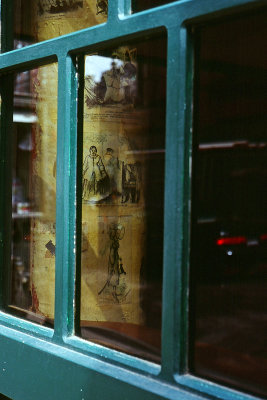old pub window