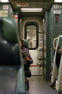 riding the Metro North