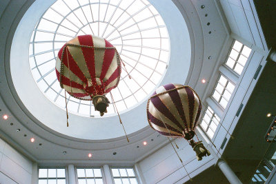 mall at christmas