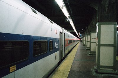 Metro North out of Grand Central Terminal