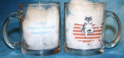 UAKKA Logo Clear Glass Mugs