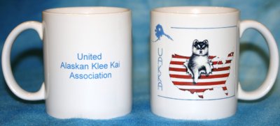 UAKKA Logo Mugs all white