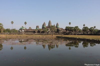 Angor Wat as seen afternoon