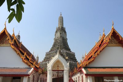 The center tower of Wat Arun