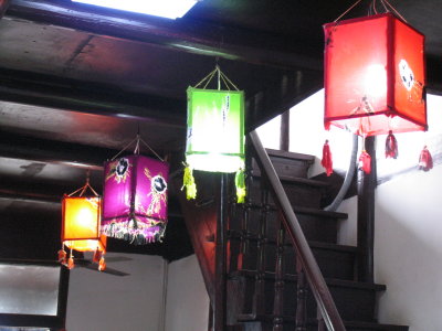 Entrance of a restaurant