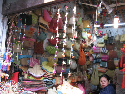 Hand-made bag store