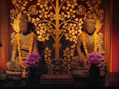 Entrance of Thai restaurant